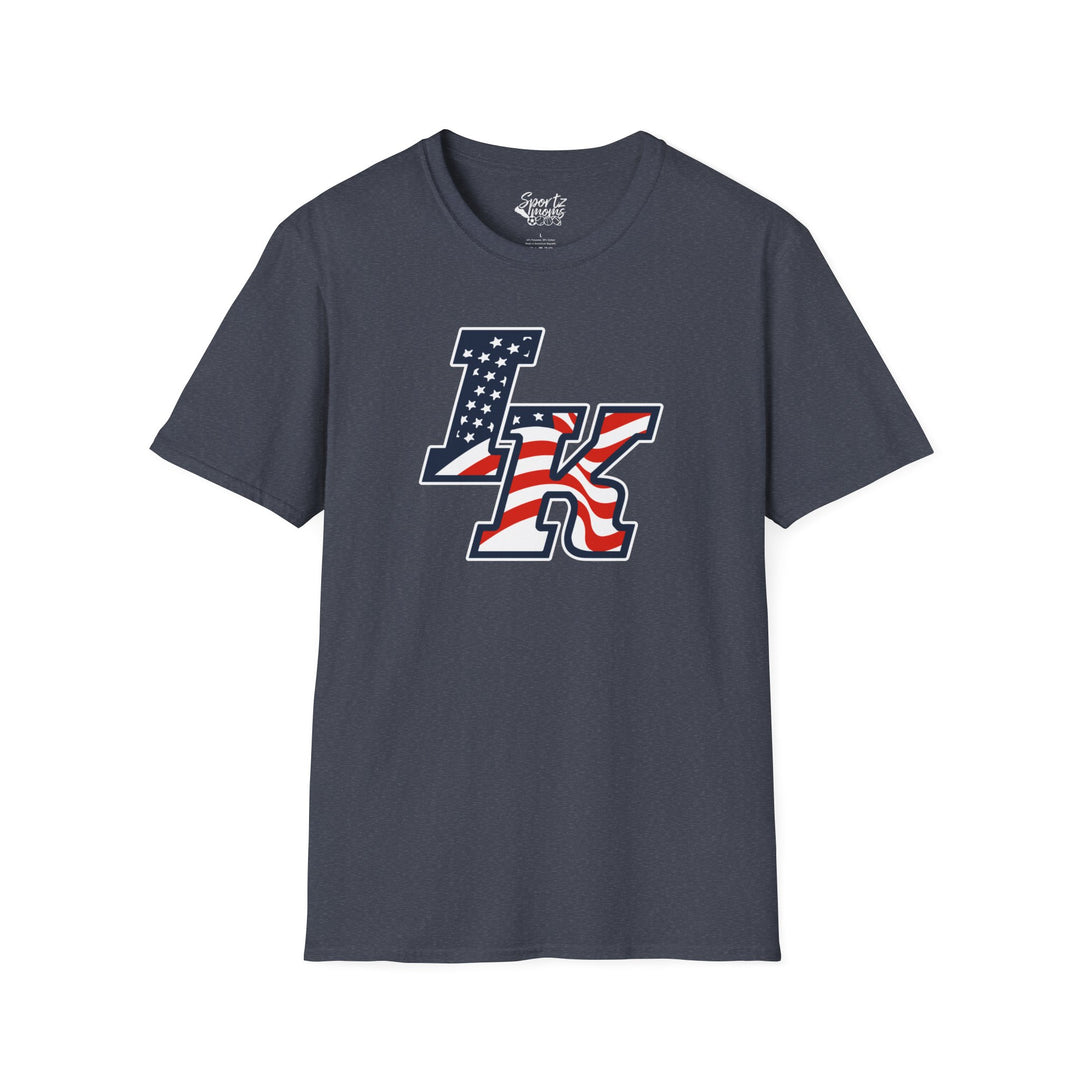 Iron Knights Adult Unisex T-Shirt - Flag Design