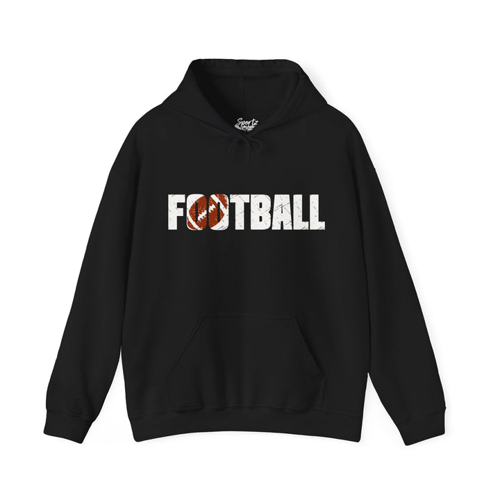 Football Adult Unisex Hooded Sweatshirt
