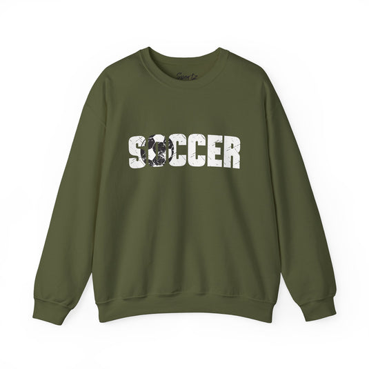 Soccer Adult Unisex Basic Crewneck Sweatshirt