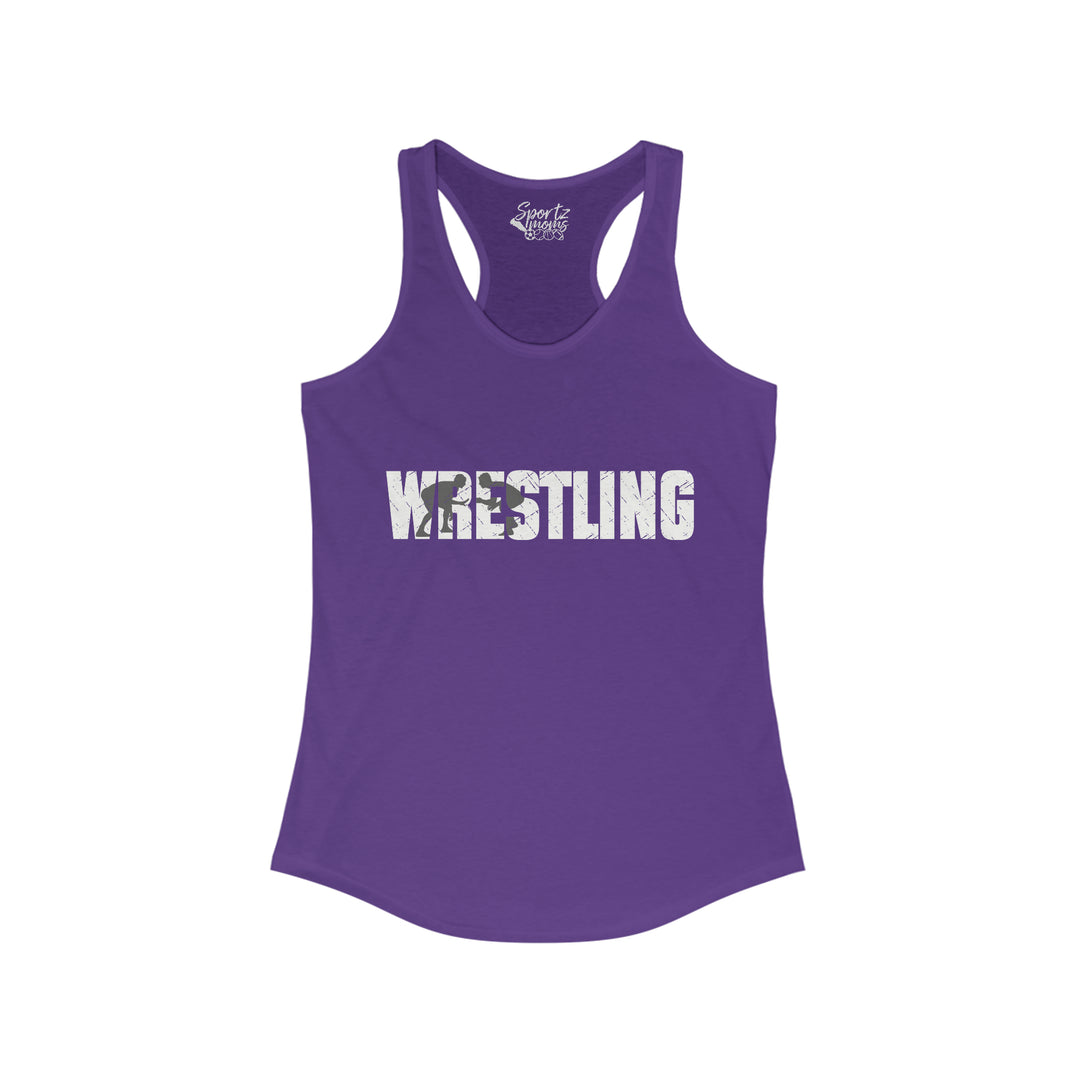Wrestling Adult Women's Racerback Tank