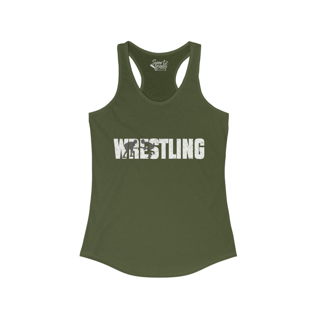 Wrestling Adult Women's Racerback Tank