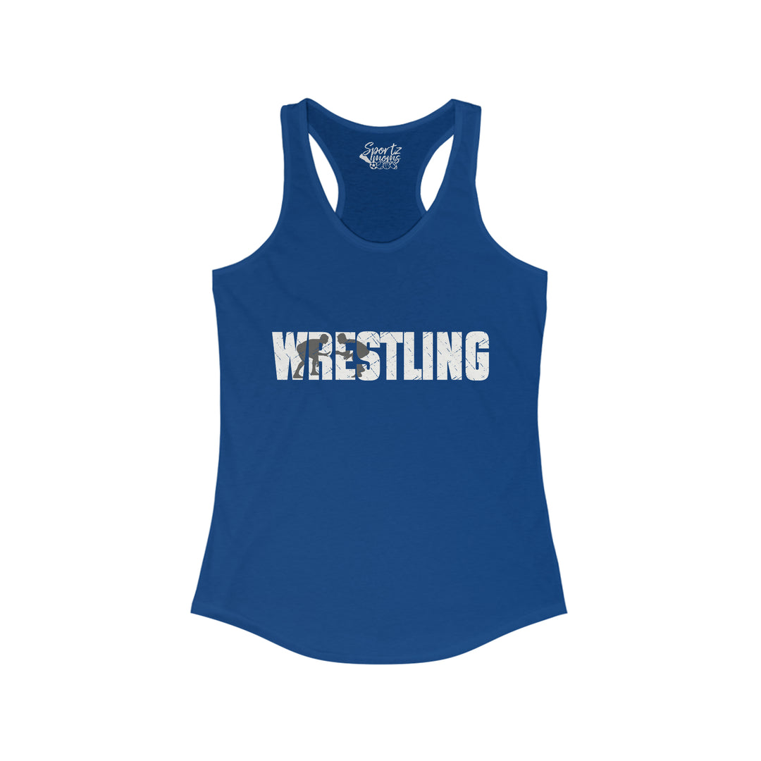 Wrestling Adult Women's Racerback Tank