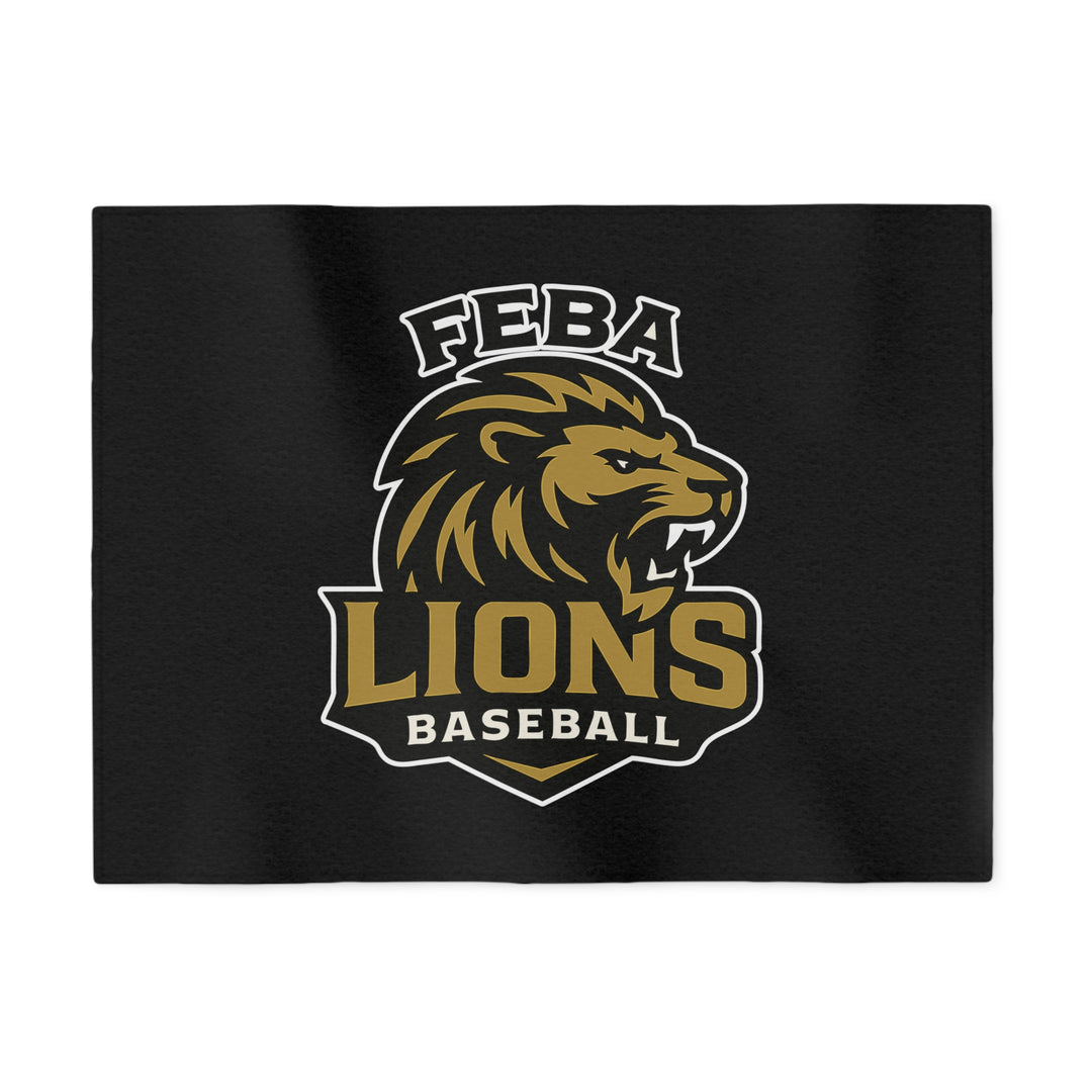 FEBA Lions Baseball Sweatshirt Blanket