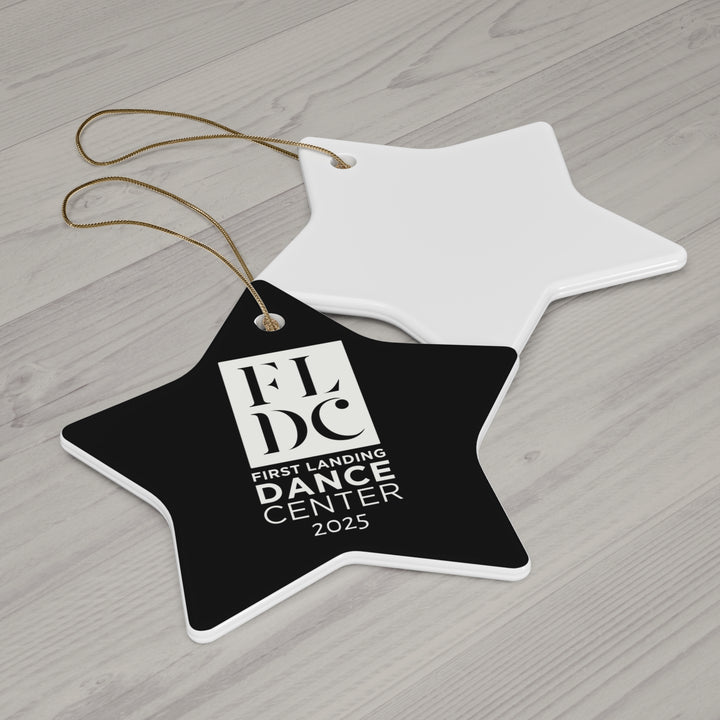 First Landing Center Dance Ceramic Ornament