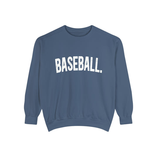 Rustic Design Baseball Adult Unisex Premium Crewneck Sweatshirt