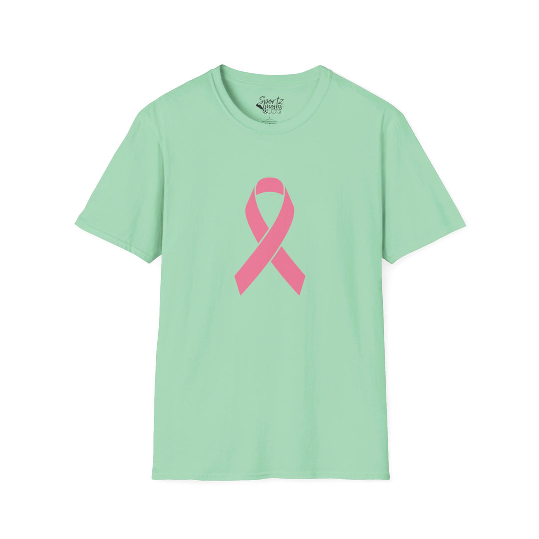 Cancer Ribbon Adult Unisex T-Shirt