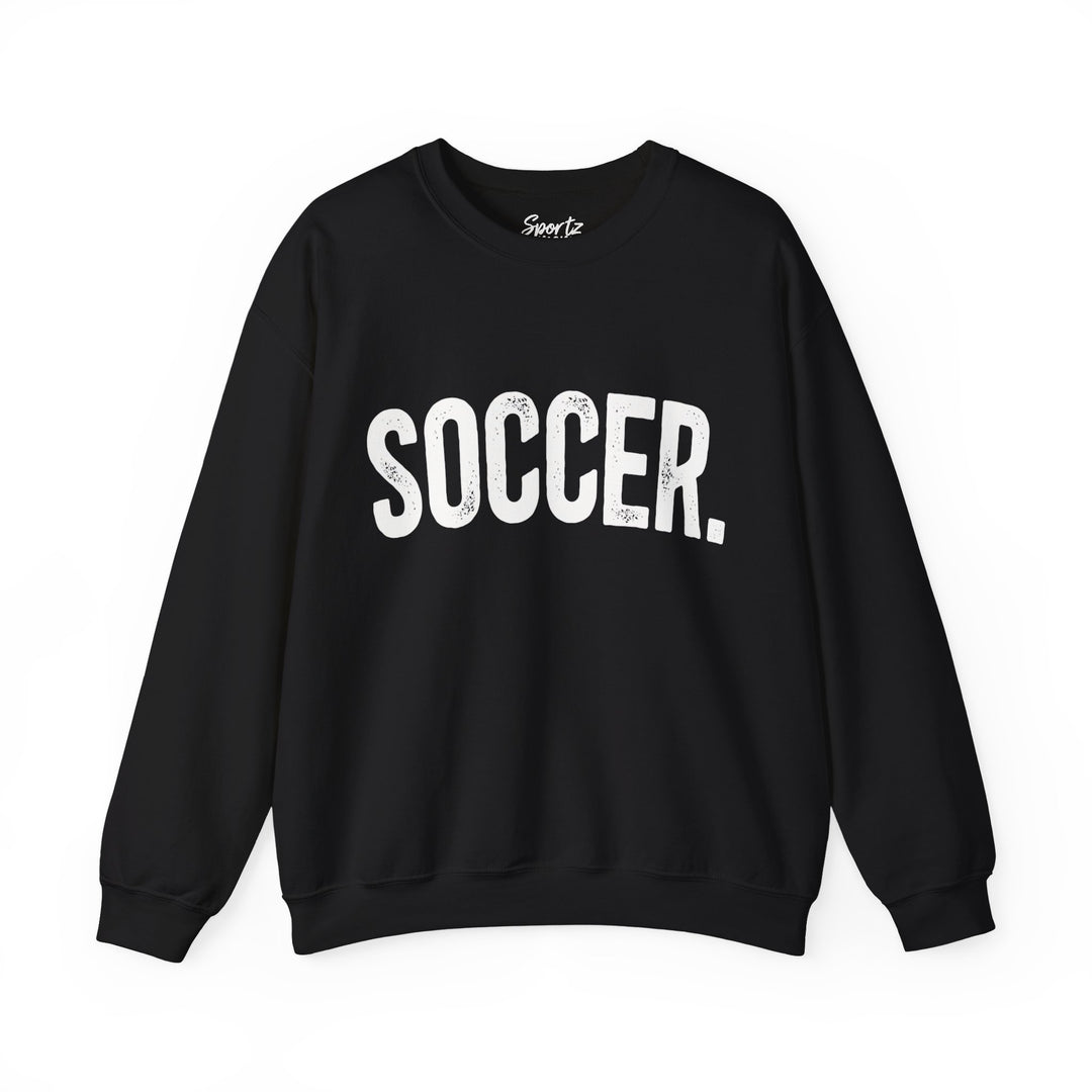 Rustic Design Soccer Adult Unisex Crewneck Sweatshirt