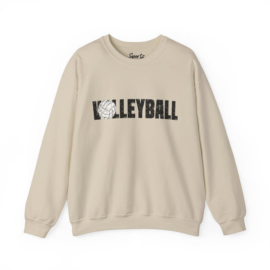 Volleyball Adult Unisex Basic Crewneck Sweatshirt