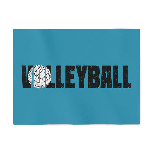 Volleyball Sweatshirt Blanket