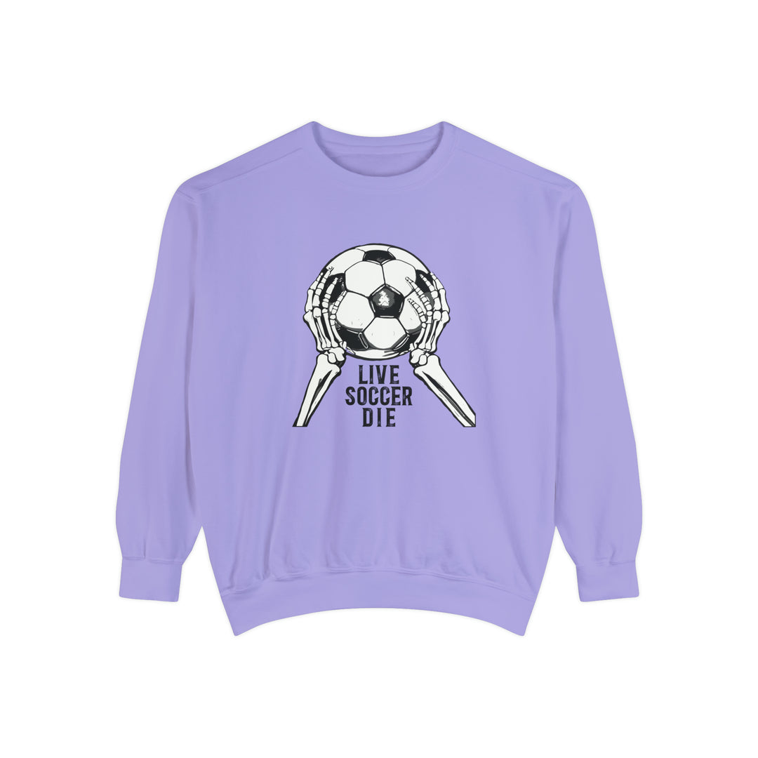 Live Soccer Die Adult Unisex Premium Crewneck Sweatshirt