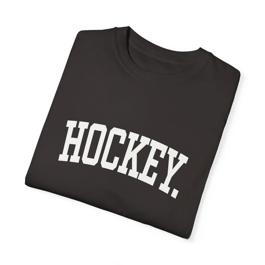 Tall Design Hockey Adult Unisex Premium T-Shirt