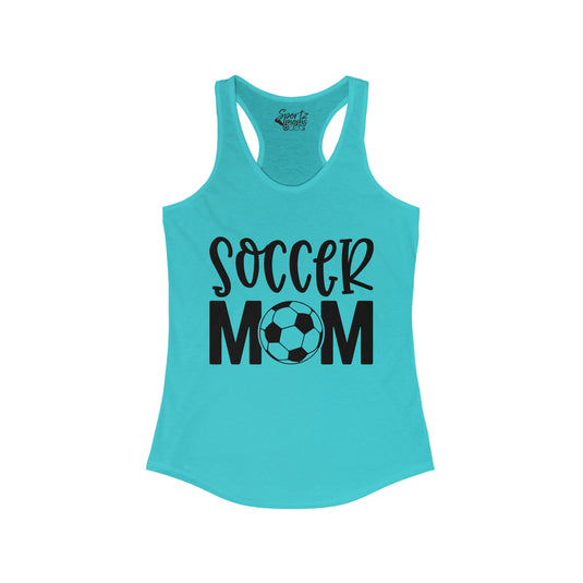 Soccer Mom Adult Women's Racerback Tank