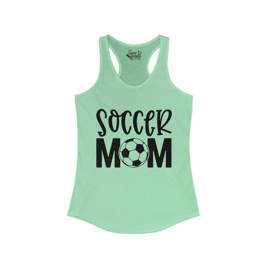 Soccer Mom Adult Women's Racerback Tank