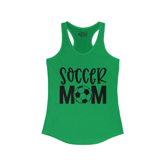 Soccer Mom Adult Women's Racerback Tank