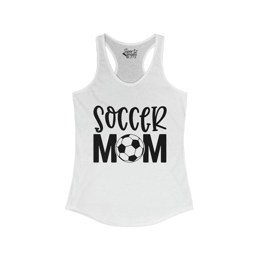 Soccer Mom Adult Women's Racerback Tank