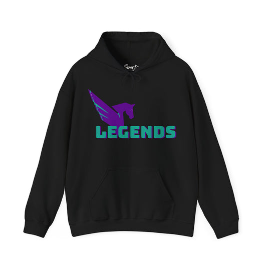 Legends Sports Unisex Adult Basic Hooded Sweatshirt