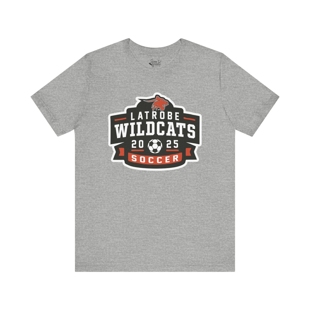 Latrobe Boys Soccer League Unisex Adult T-Shirt - Roster on back