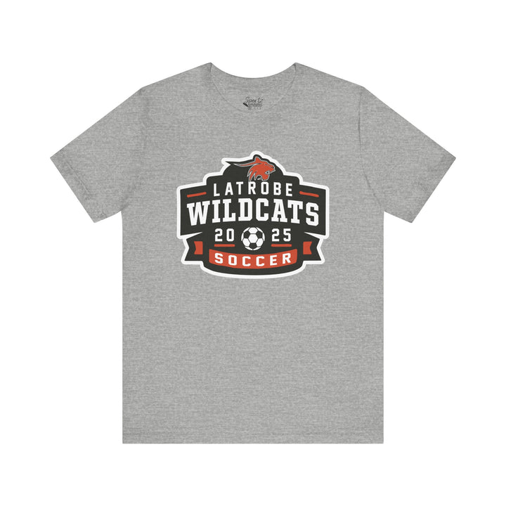 Latrobe Boys Soccer League Unisex Adult T-Shirt - Roster on back
