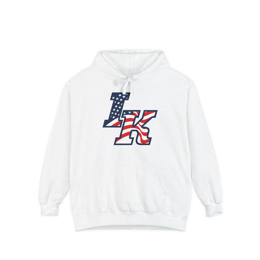 Iron Knights Premium Adult Unisex Hooded Sweatshirt w/Flag Logo Only