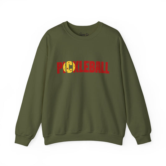 Pickleball Adult Unisex Basic Crewneck Sweatshirt