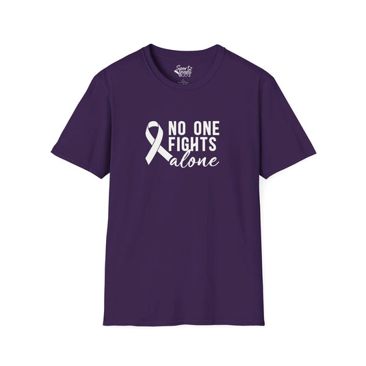 No One Fights Alone Adult Unisex Basic T-Shirt