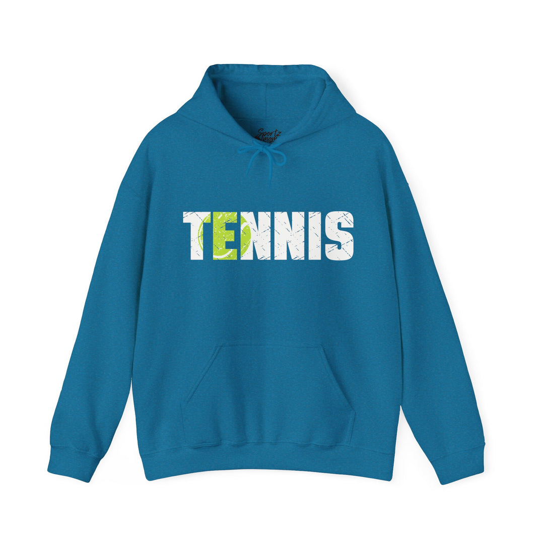 Tennis Adult Unisex Hooded Sweatshirt