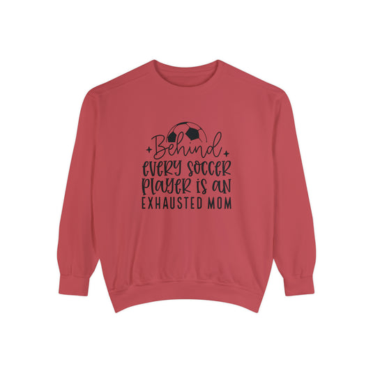 Behind Every Soccer Player Adult Unisex Premium Crewneck Sweatshirt