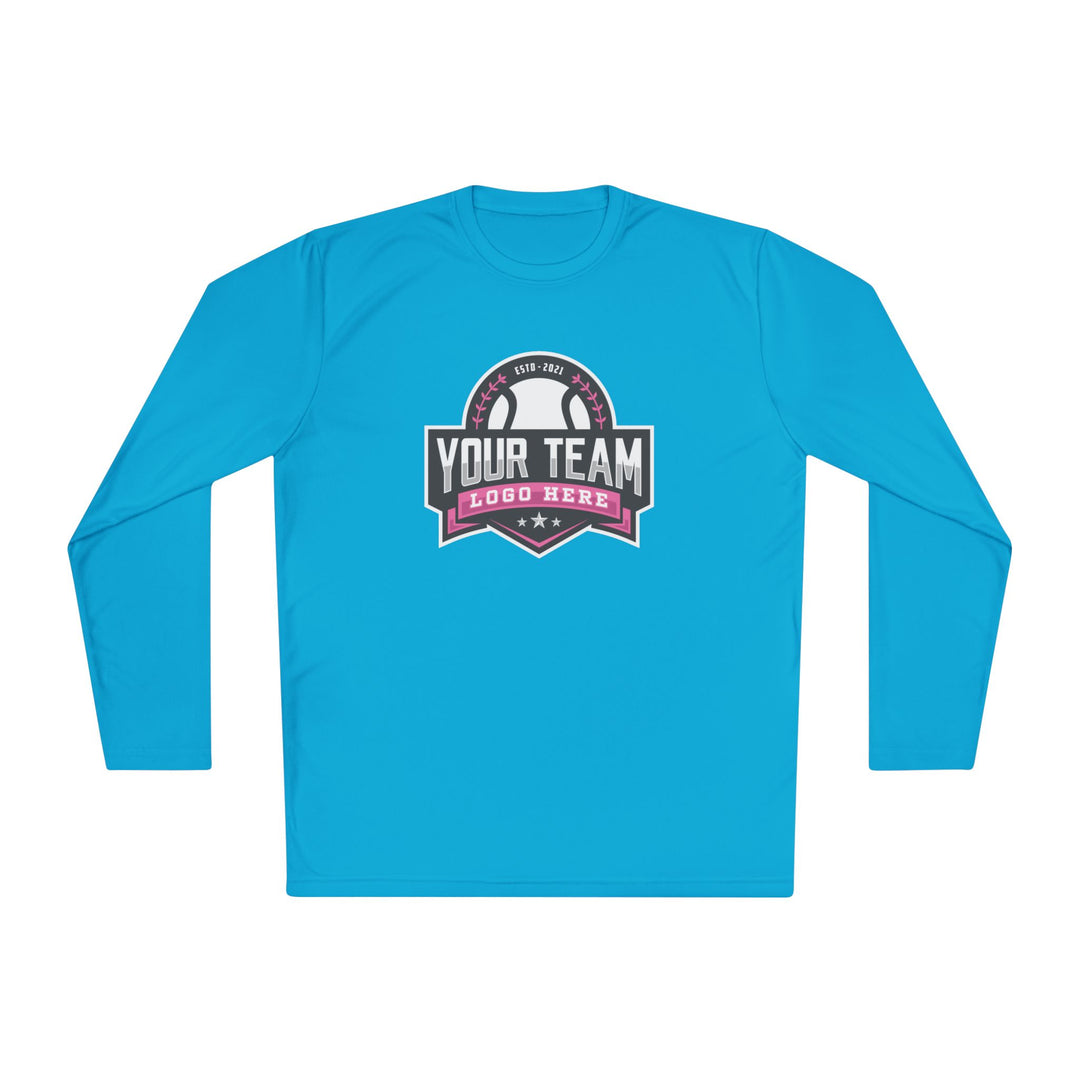 Unisex Adult Long Sleeve Competitor Moisture Wicking Shirt Color Options 2