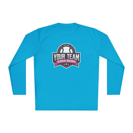 Unisex Adult Long Sleeve Competitor Moisture Wicking Shirt Color Options 2