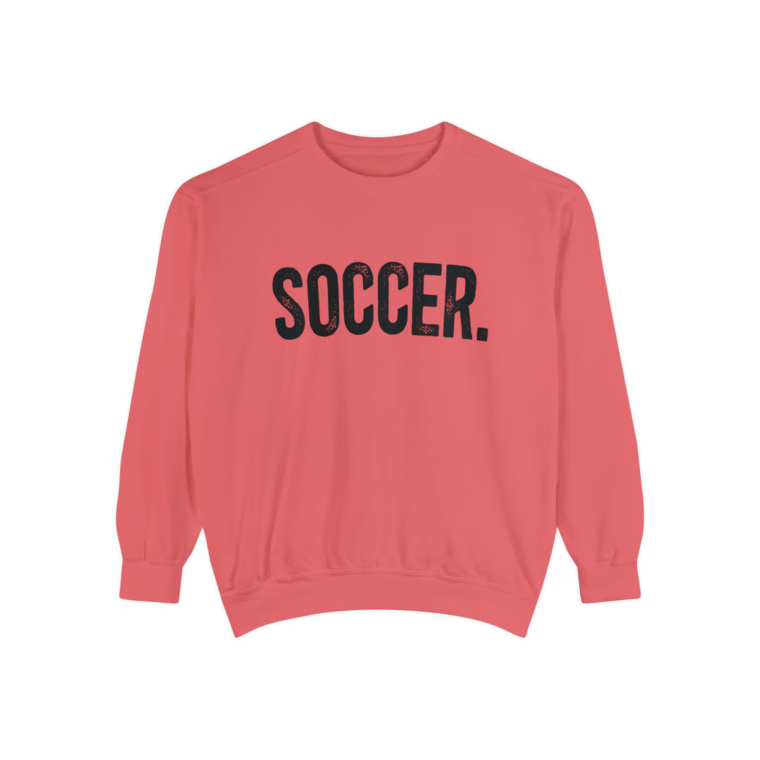 Rustic Design Soccer Adult Unisex Premium Crewneck Sweatshirt