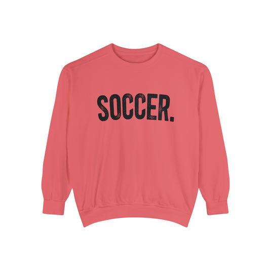 Rustic Design Soccer Adult Unisex Premium Crewneck Sweatshirt