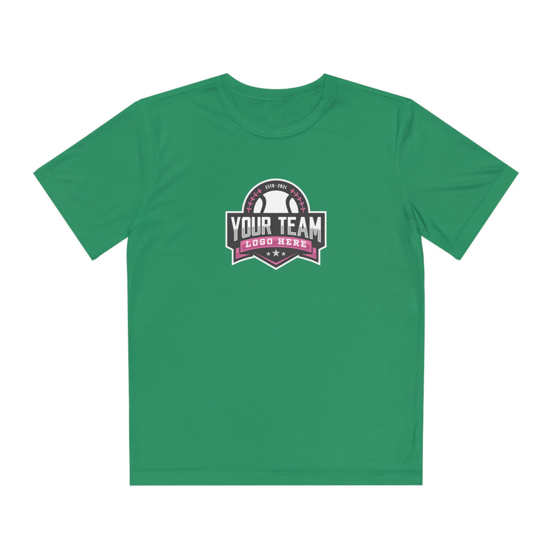 Unisex Youth Short Sleeve Competitor Moisture Wicking T-Shirt Color Options 1