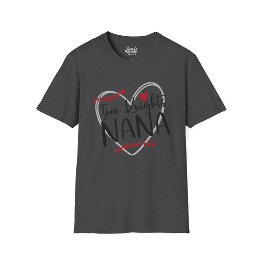 Iron Knights Basic Adult Unisex T-Shirt - Nana Heart Design