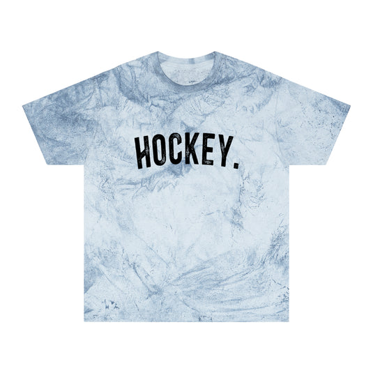 Rustic Design Hockey Adult Unisex Colorblast T-Shirt