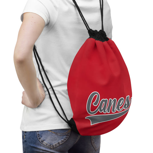 Palm Harbor Lady Canes Drawstring Bag