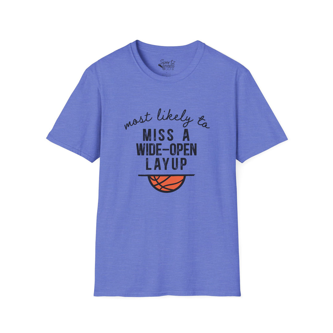 Most Likely To Basketball Adult Unisex T-Shirt