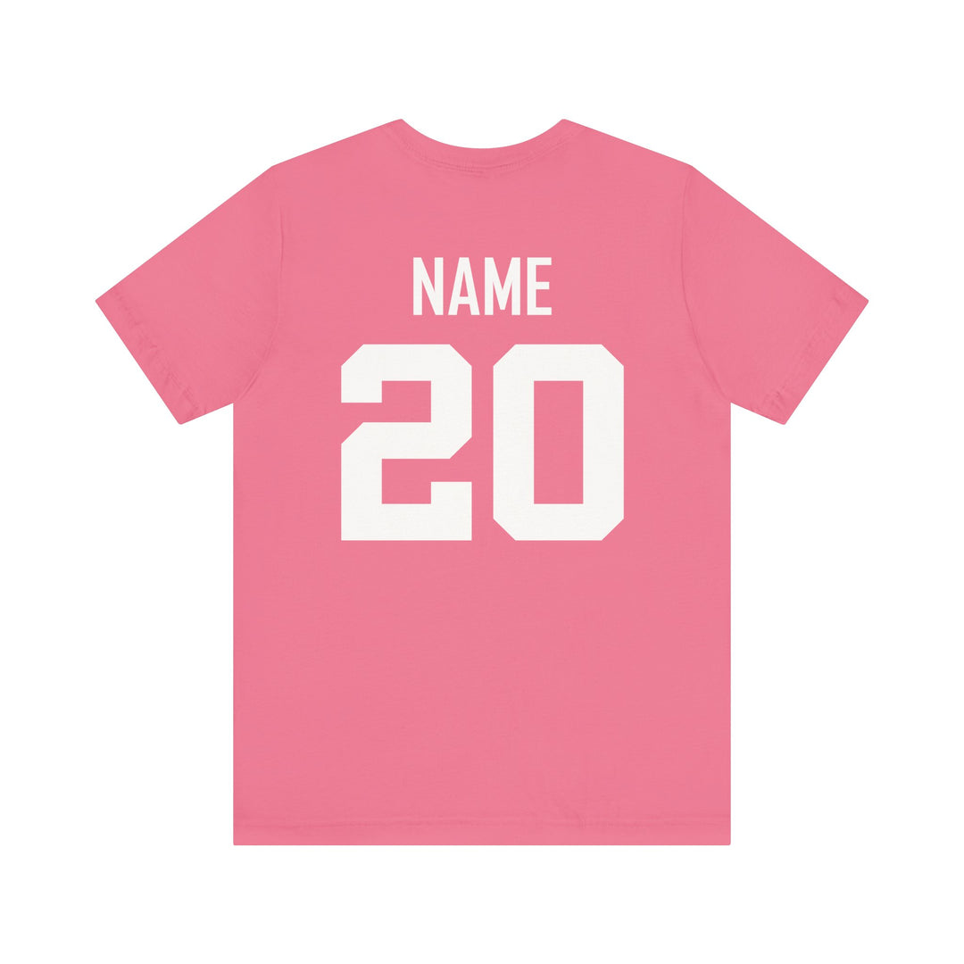 Latrobe Boys Soccer Unisex Adult T-Shirt - Breast Cancer Design