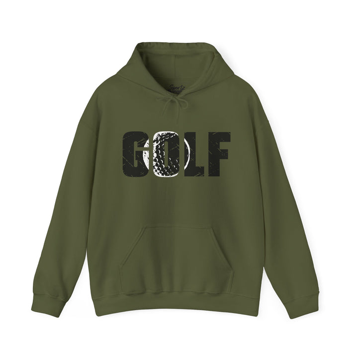 Golf Adult Unisex Hooded Sweatshirt