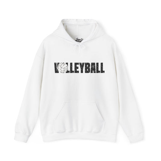 Volleyball Adult Unisex Basic Hooded Sweatshirt