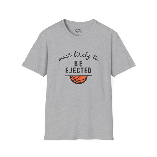 Most Likely To Basketball Adult Unisex Basic T-Shirt