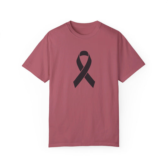 Cancer Ribbon Adult Unisex Premium T-Shirt