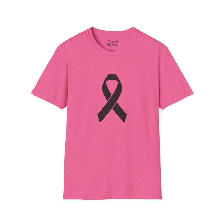 Cancer Ribbon Adult Unisex T-Shirt