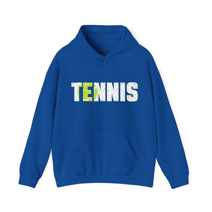 Tennis Adult Unisex Hooded Sweatshirt