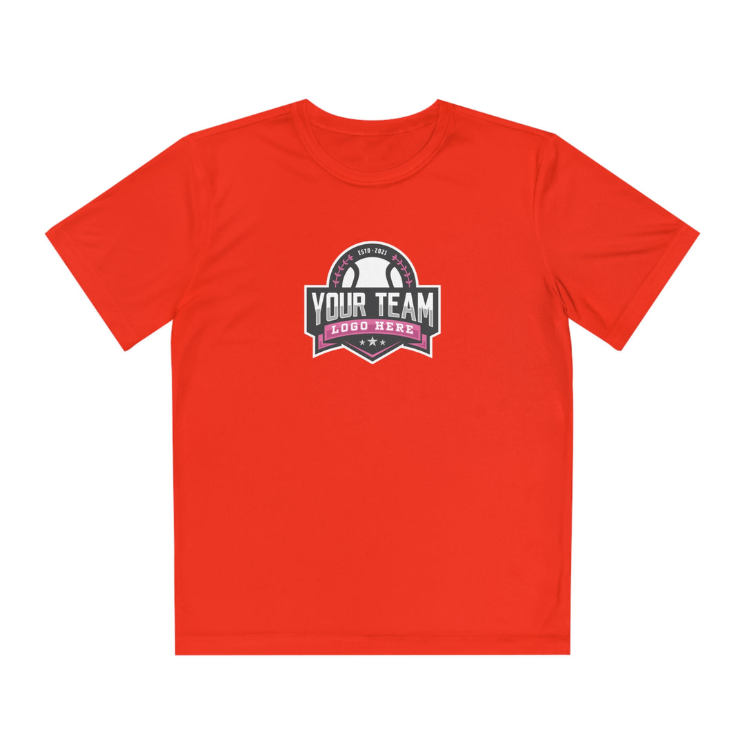 Unisex Youth Short Sleeve Competitor Moisture Wicking T-Shirt Color Options 1