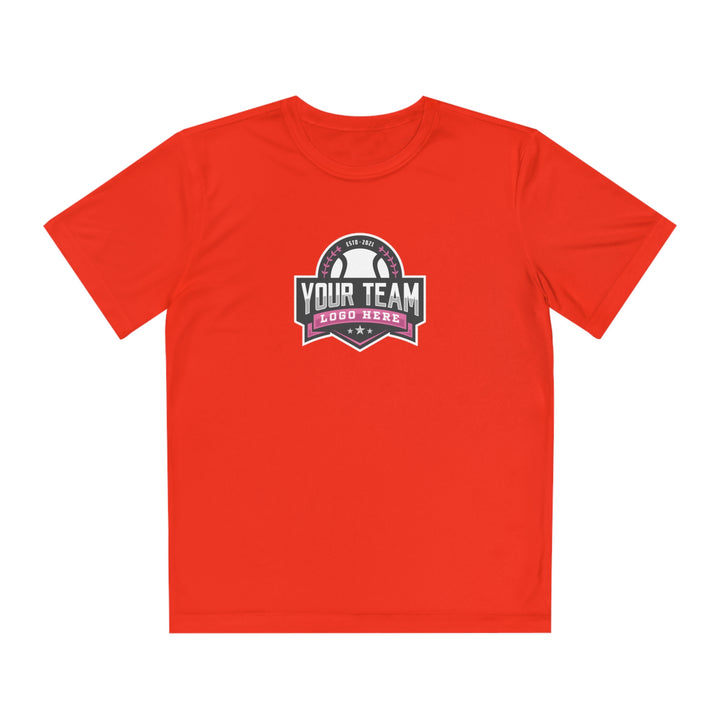 Unisex Youth Short Sleeve Competitor Moisture Wicking T-Shirt Color Options 1