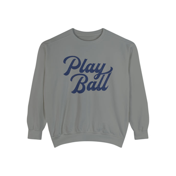 Play Ball Baseball Adult Unisex Premium Crewneck Sweatshirt