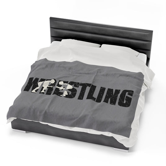 Wrestling Plush Blanket