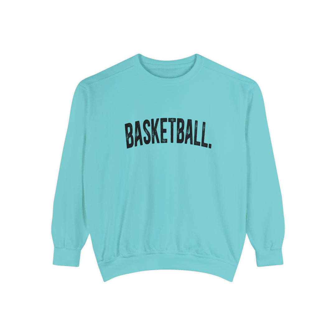 Rustic Design Basketball Adult Unisex Premium Crewneck Sweatshirt