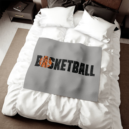 Basketball Sweatshirt Blanket