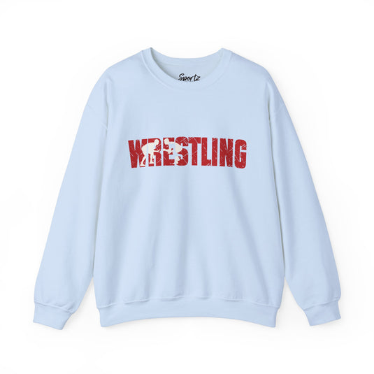 Wrestling Adult Unisex Basic Crewneck Sweatshirt